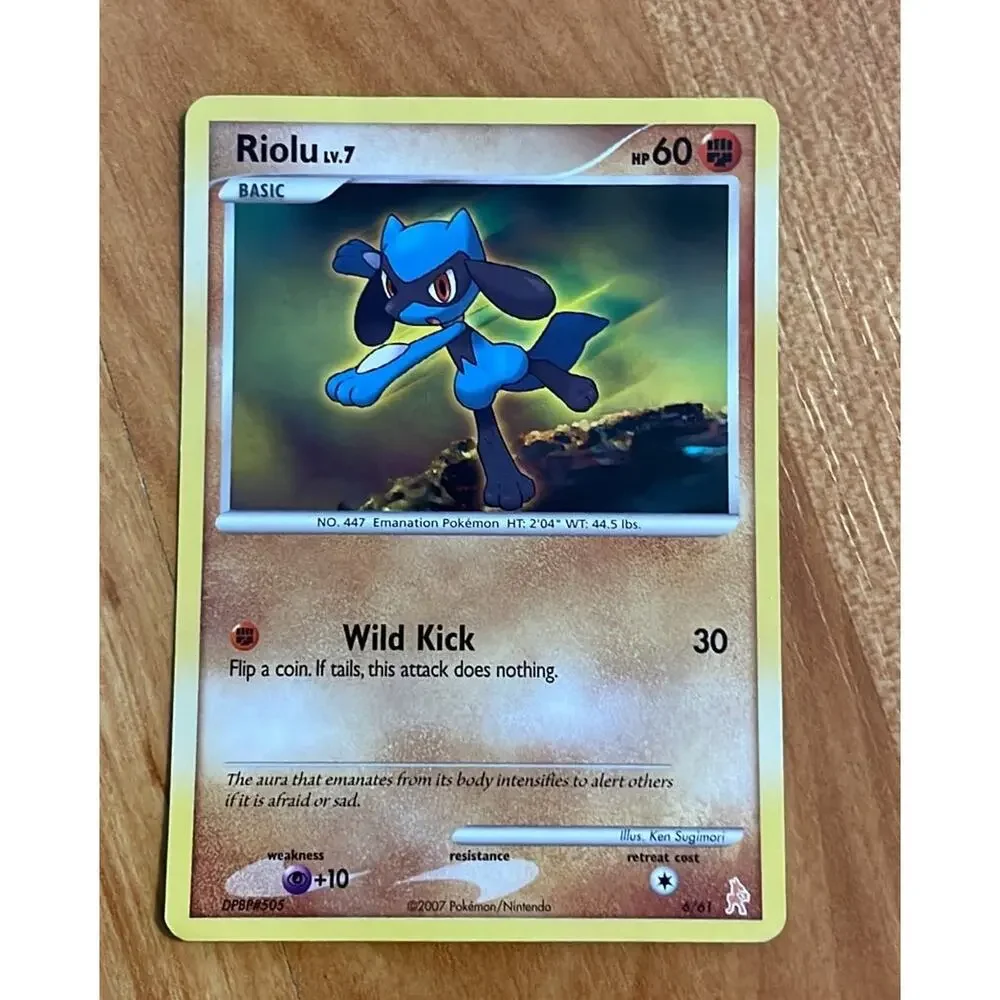 Riolu Pokémon Card
